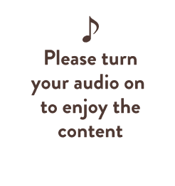 Please turn your audio on to enjoy the content