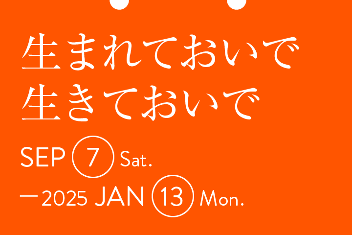 生まれておいで 生きておいで