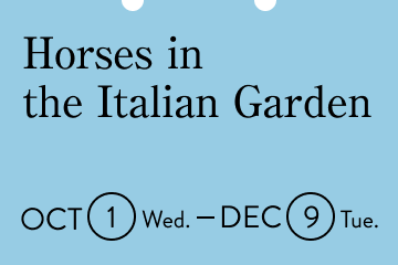 Horses in the Italiaan Garden